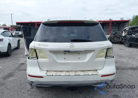 2013 Mercedes-Benz Ml 350 4Matic из США, поврежденный, VIN 4JGDA5HB1DA211169